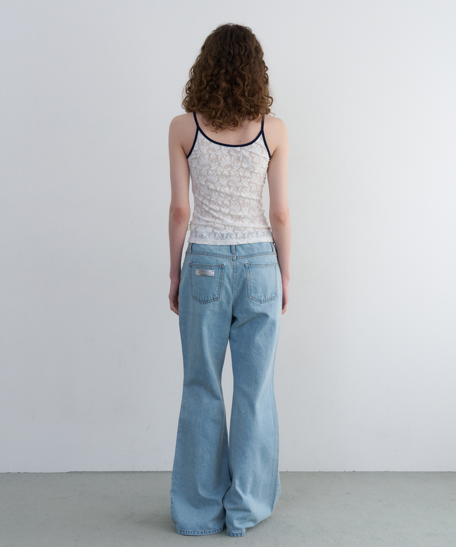 BOOTCUT DENIM PANTS_LIGHT BLUE