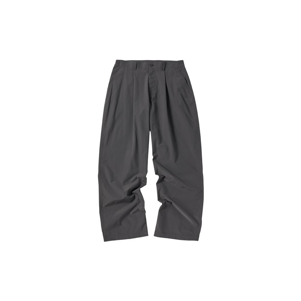 Полуширокие брюки с резинкой Cool (Charcoal)