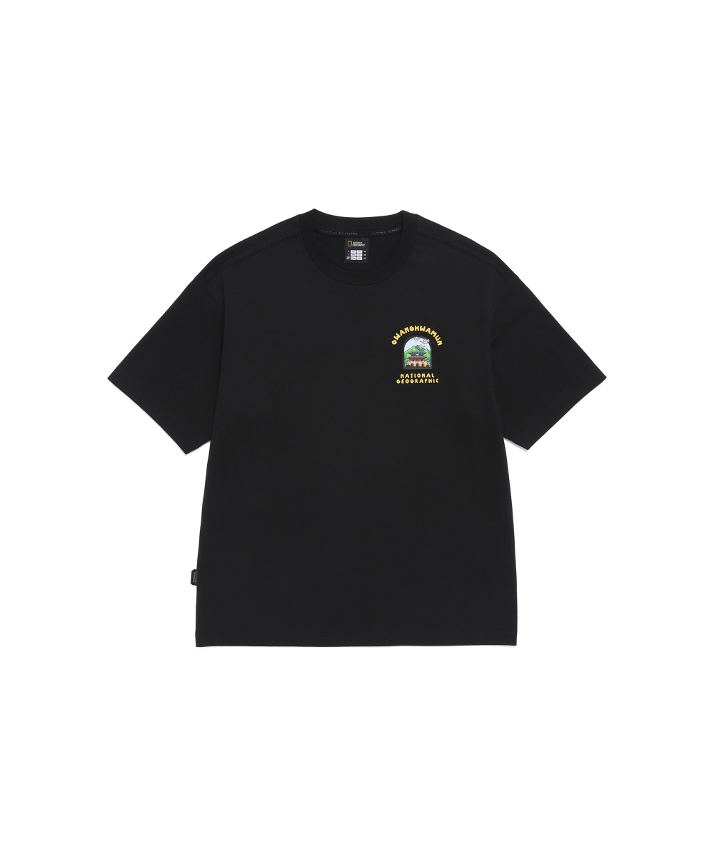 Футболка N262UTS921 [ROK] Gwanghwamun Graphic BLACK