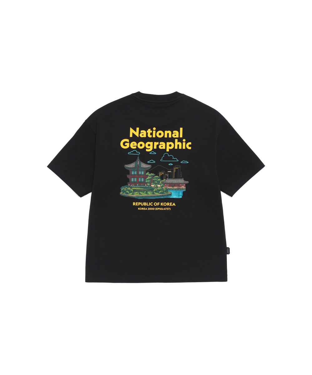 Футболка N262UTS921 [ROK] Gwanghwamun Graphic BLACK