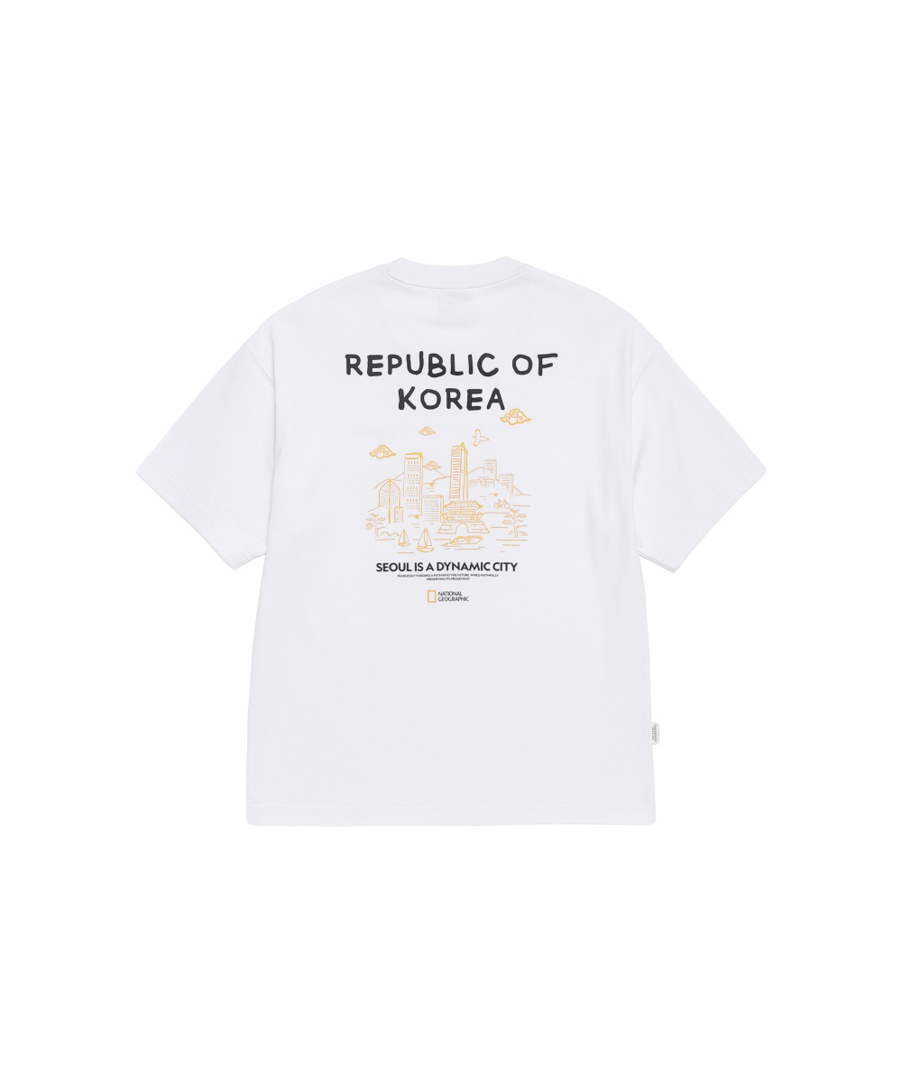 Футболка N262UTS922 [ROK] Dynamic City WHITE