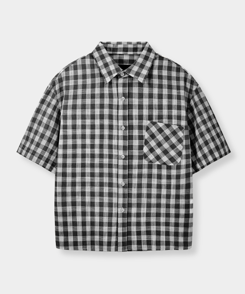 [10th Anniversary Project] © Everyone's Semi Crop Check Shirts_Half 9 Colors thumbnail 33