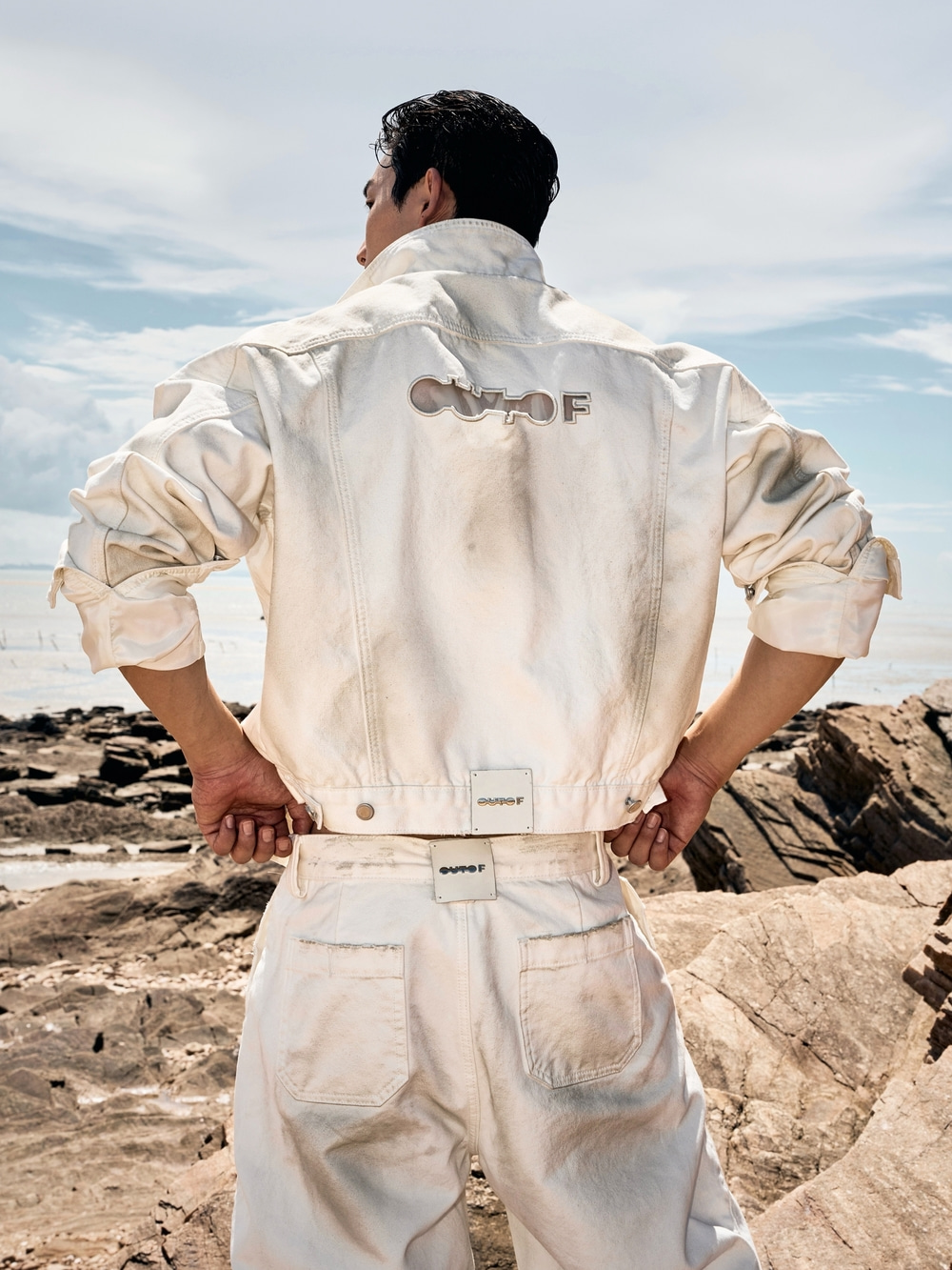 Dirty White Denim Jacket