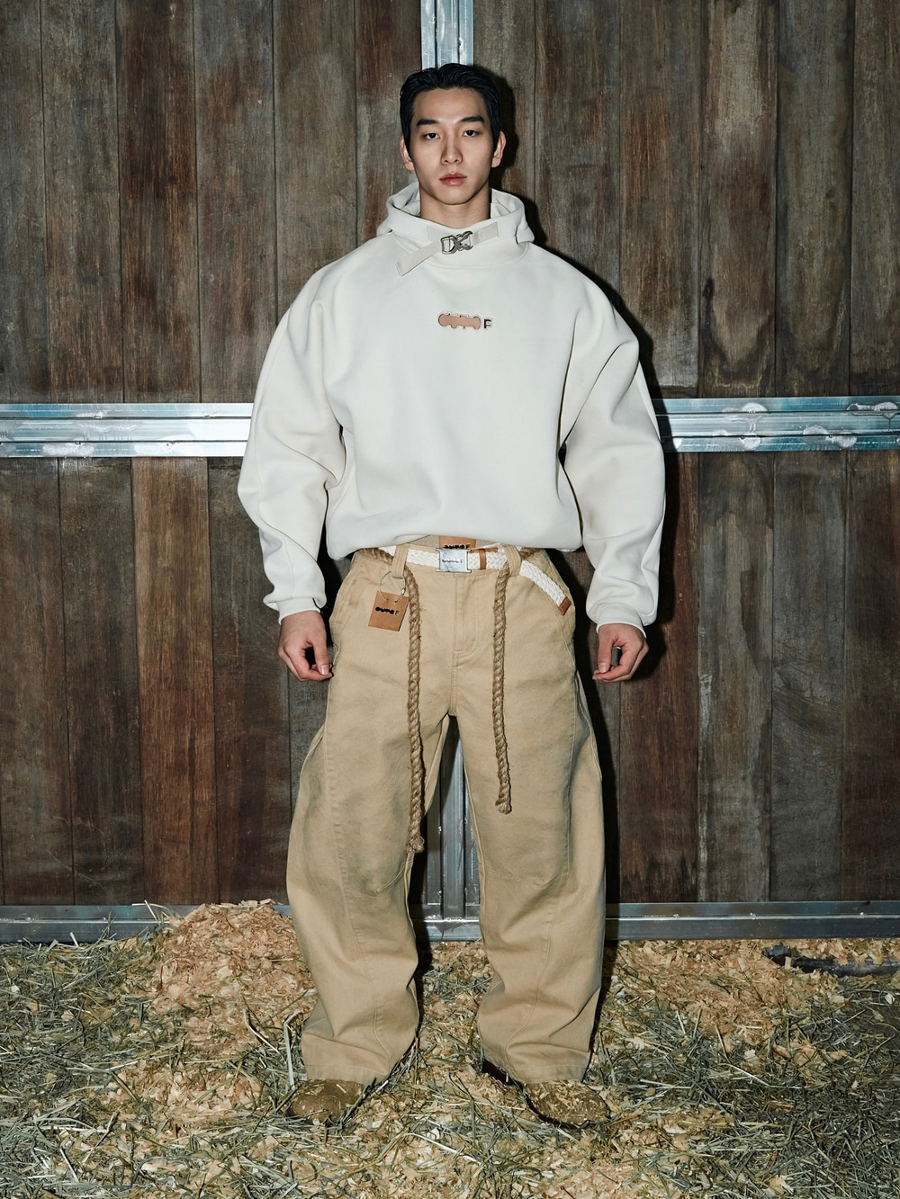 Dirty Khaki Denim Pant