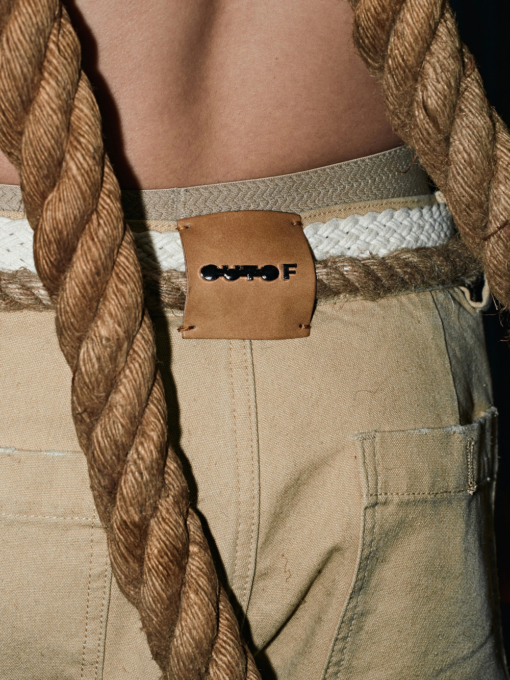 Dirty Khaki Denim Pant