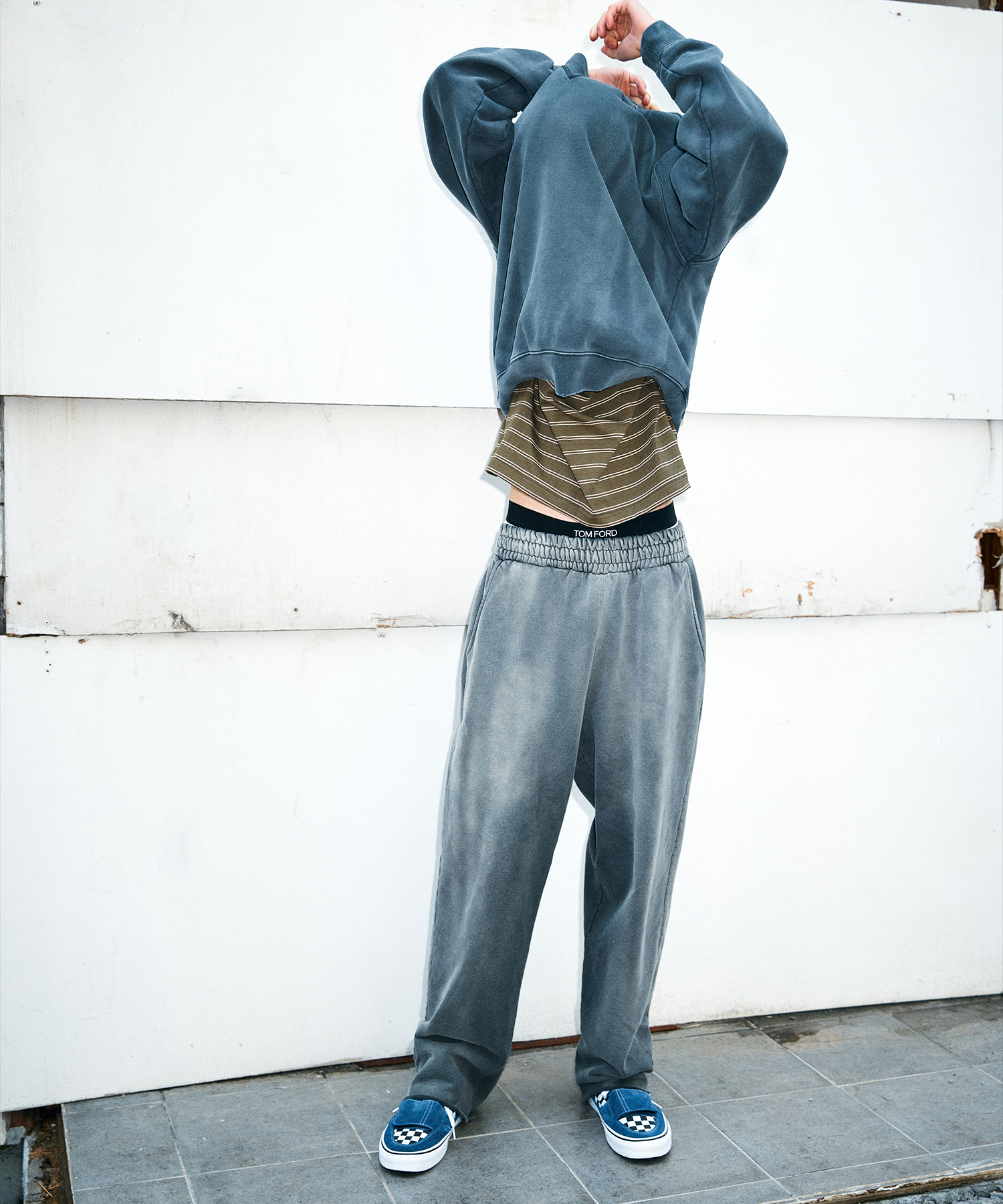 RAR VINTAGE EFFECT SWEAT PANTS_VINTAGE BLACK