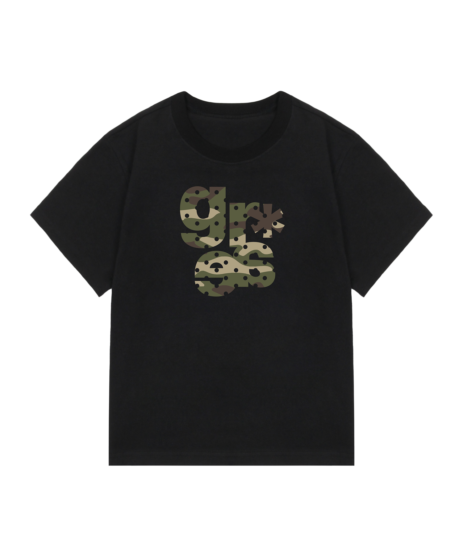 GRAE-S CAMO унисекс слим футболка Black