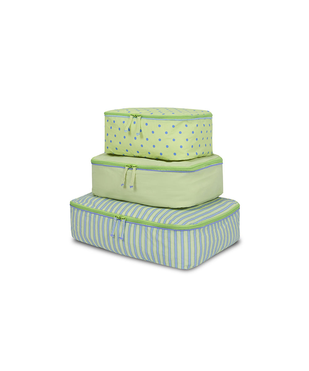 TRAVEL POUCH - APPLE GREEN