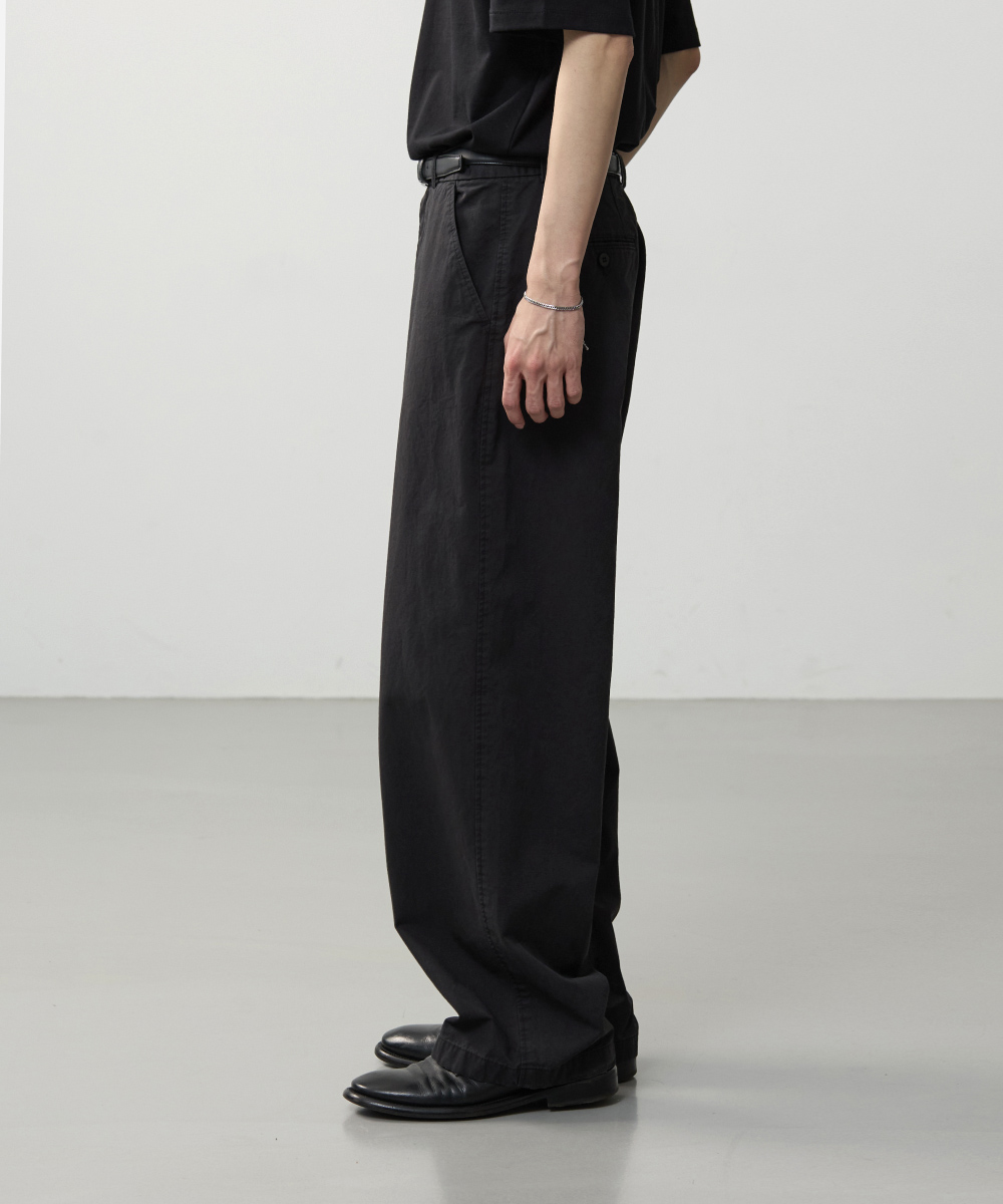 Широкие чиносы Essential - Washed Black