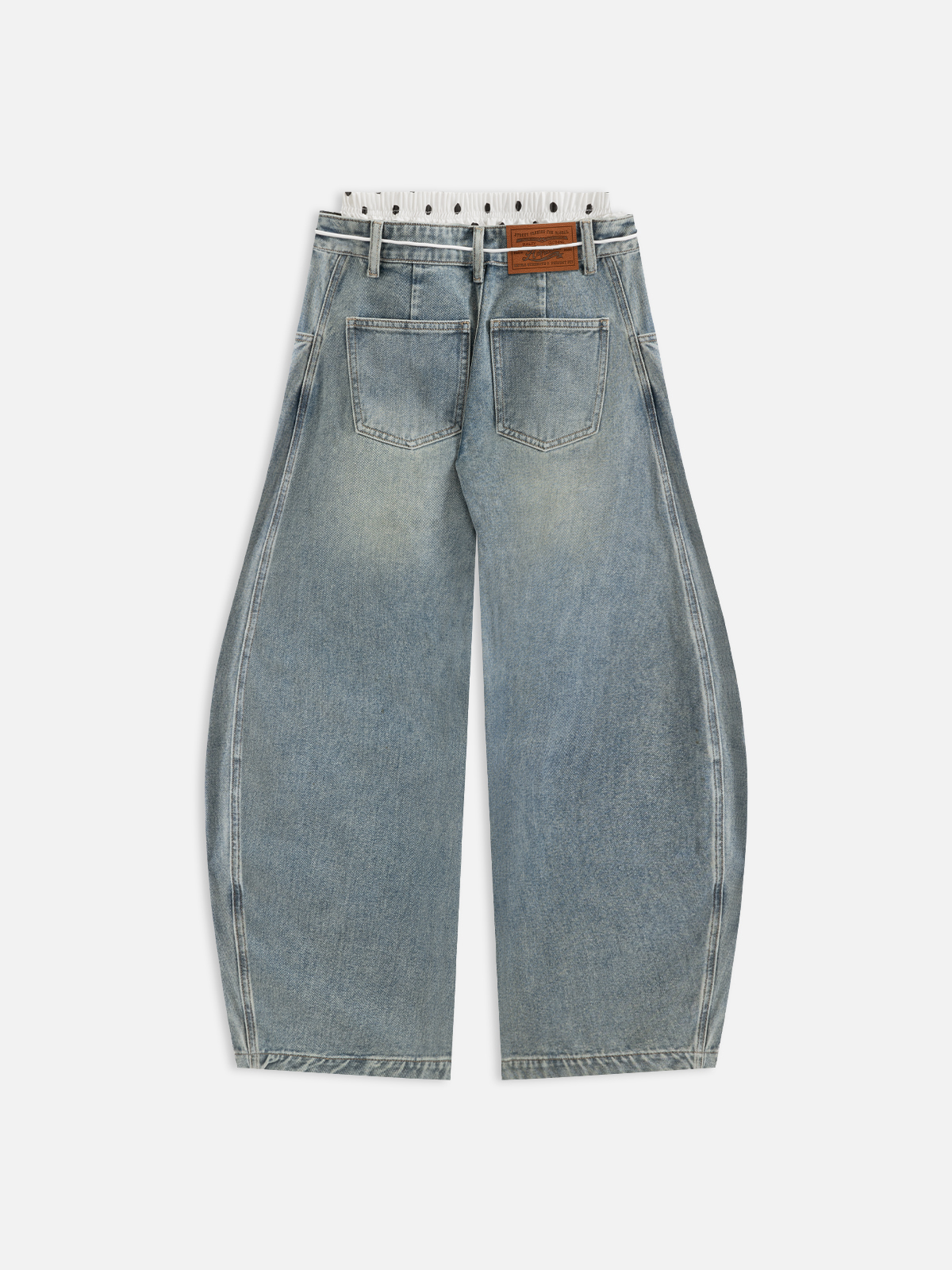 Aelfric Eden Double Waist Super Baggy Jeans AE25CPQ31226-01BBLU