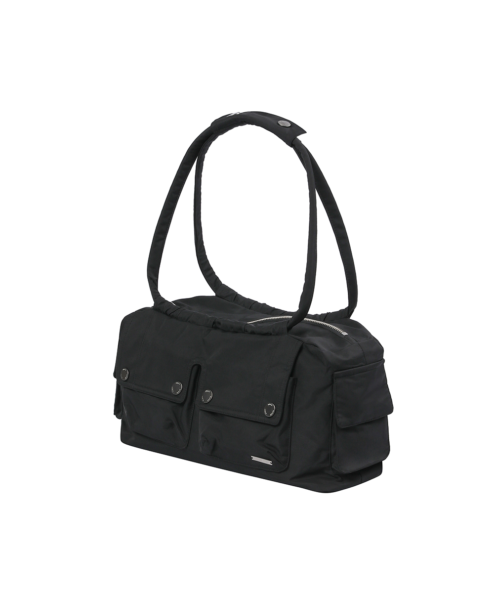 Square pocket bag BLACK