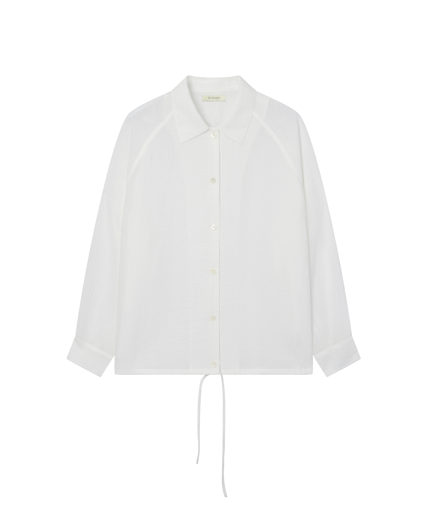 SIOT4196 See-Through Shirt Jacket_White