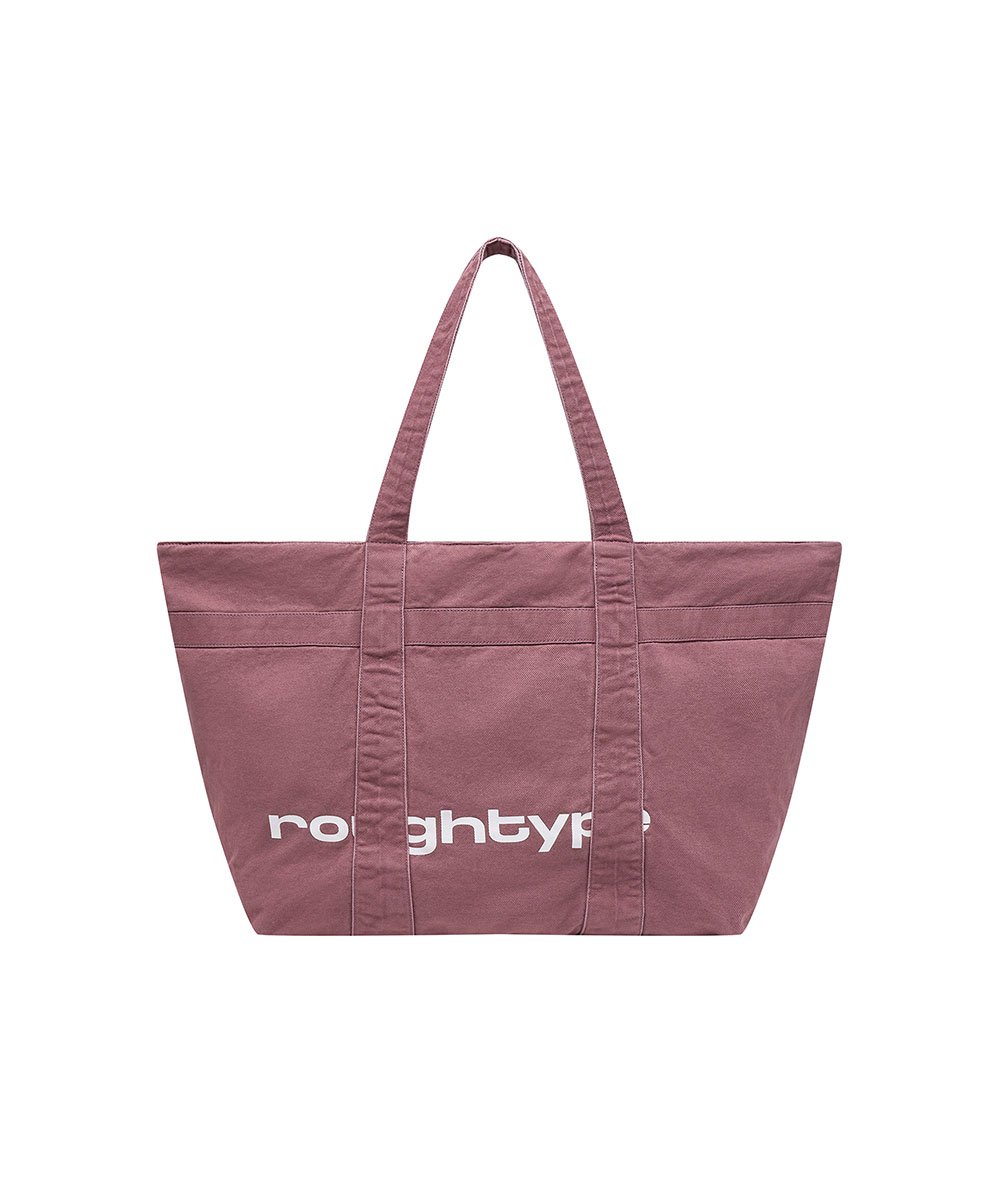 RT Logo Washed Tote Bag - Indi pink