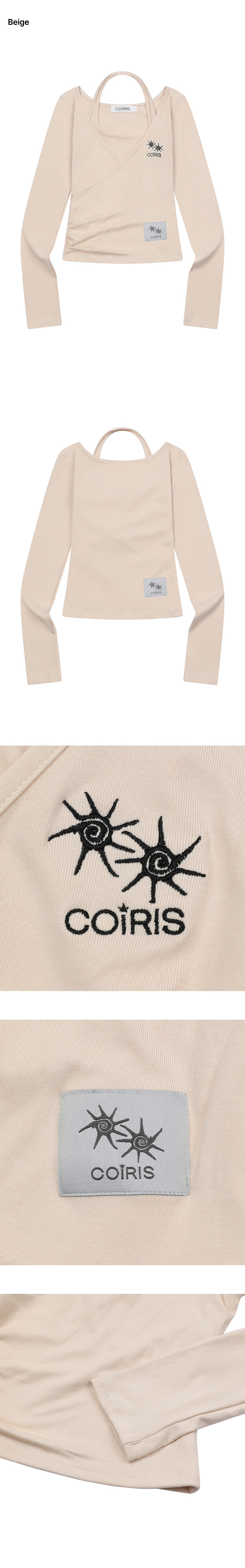 LONG SLEEVE TEE - 2 COLORS BLACK