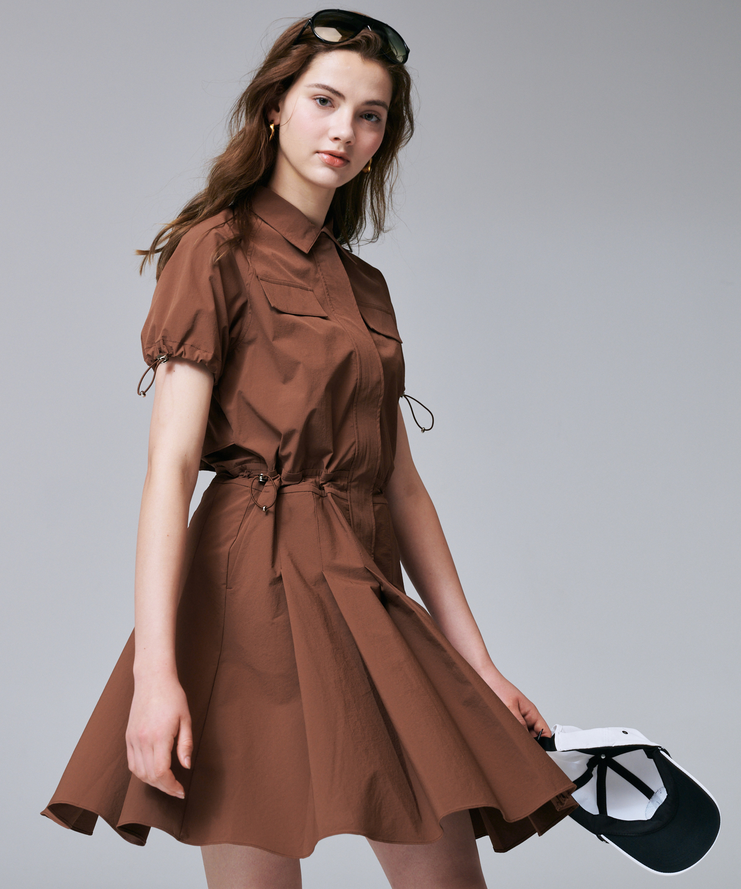 Signature Pleats Dress