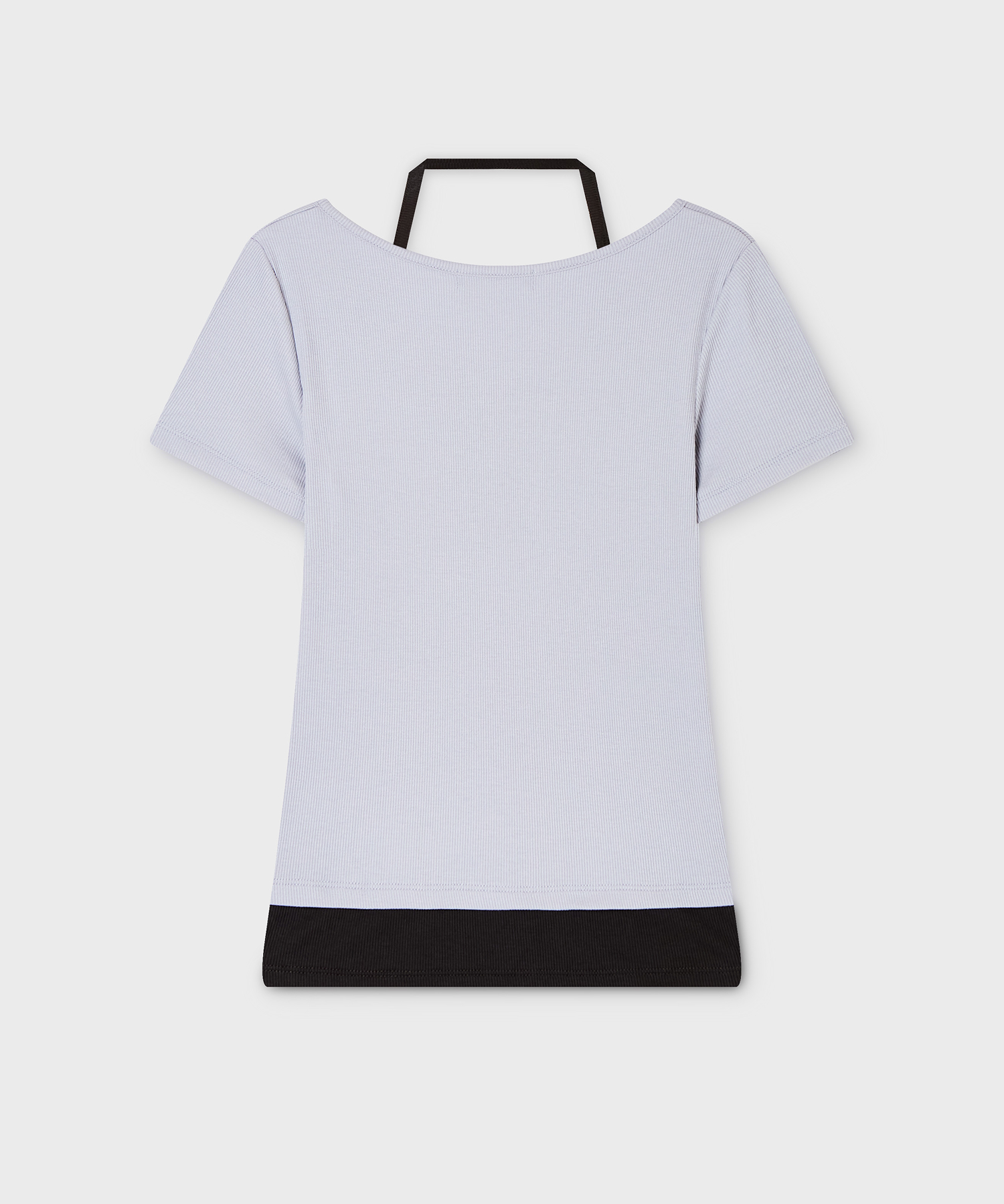 Halter Neck Layered T-shirt / WHRAG2492F