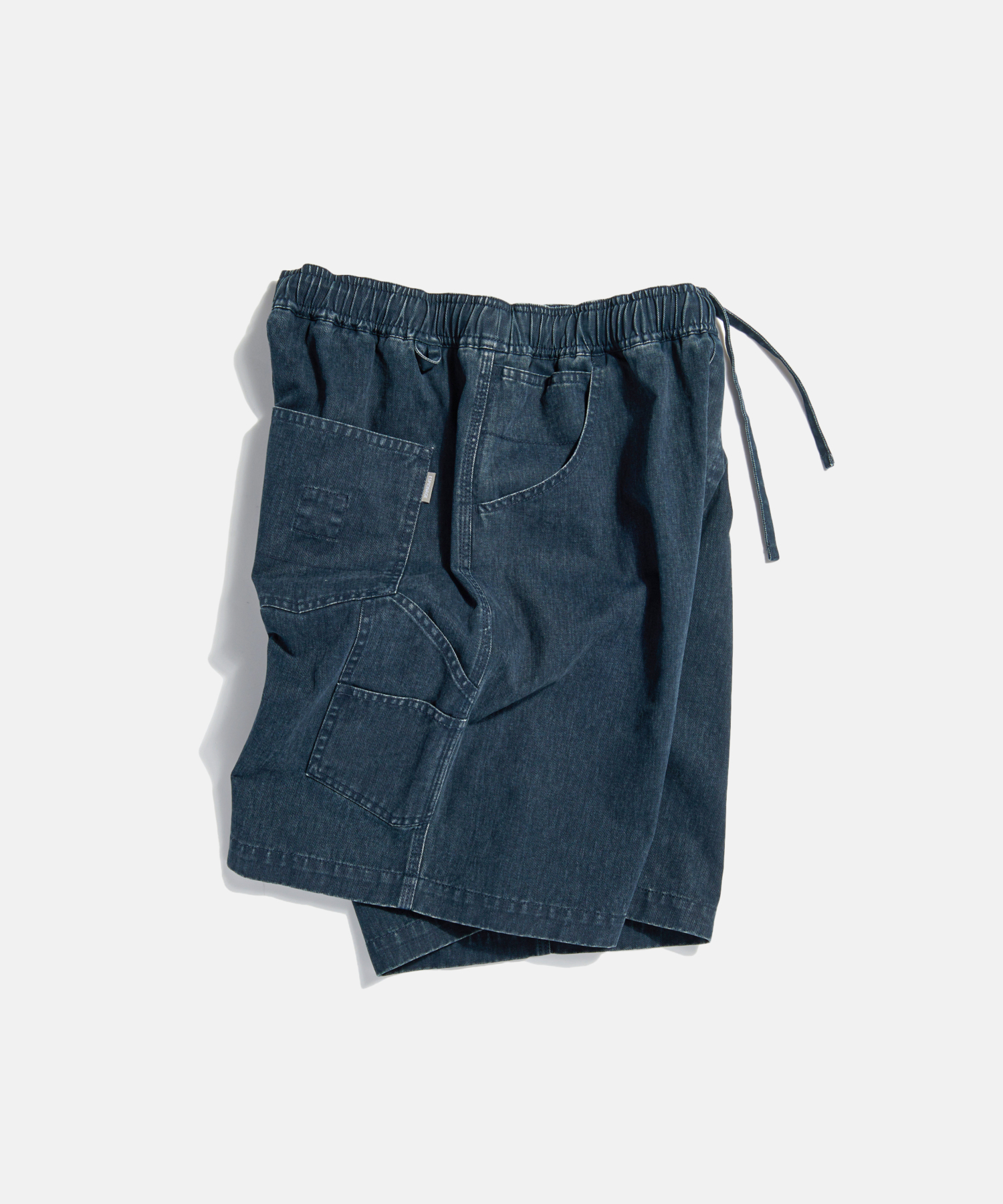 Vintage Cotton Painter Shorts Navy