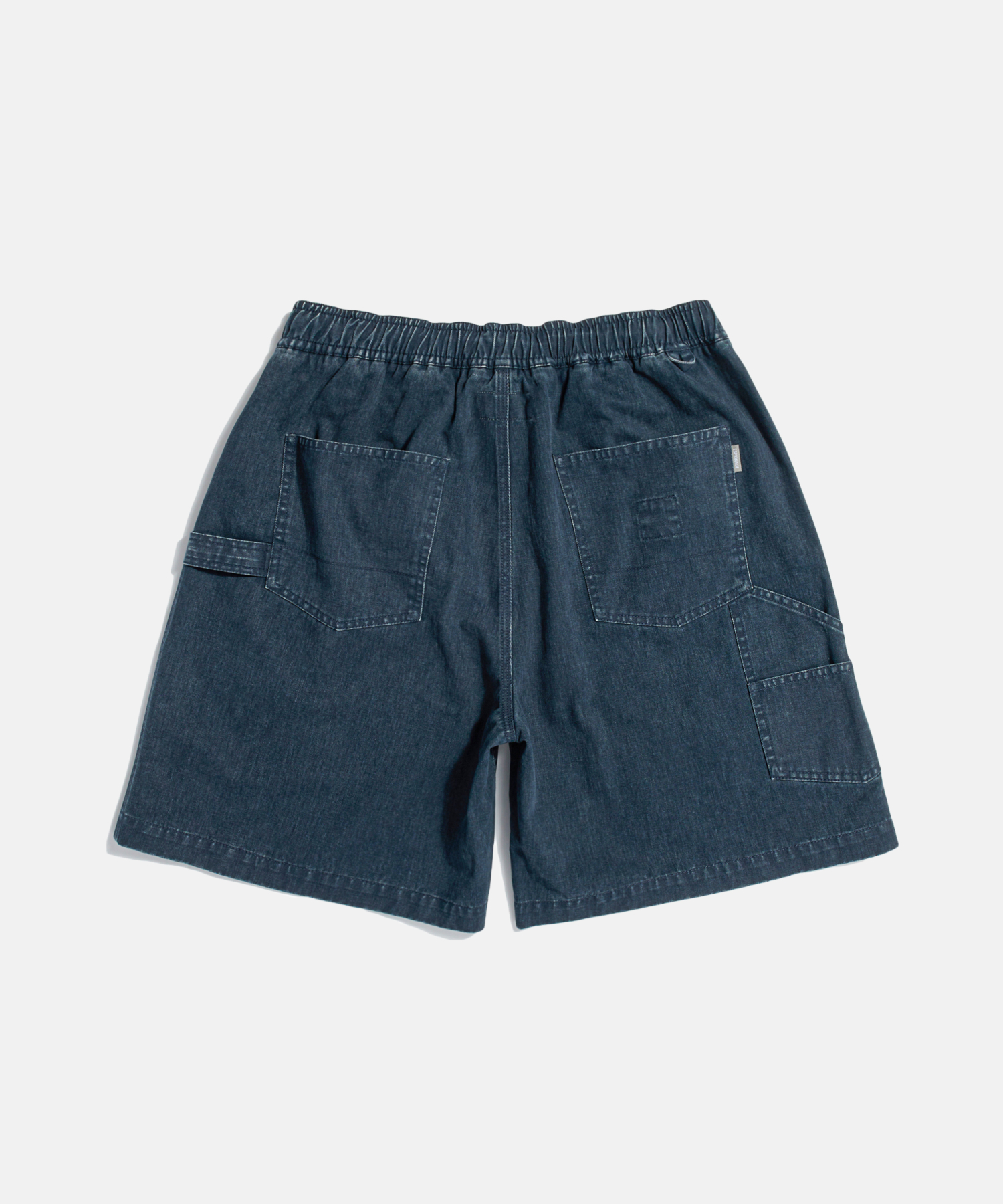Vintage Cotton Painter Shorts Navy