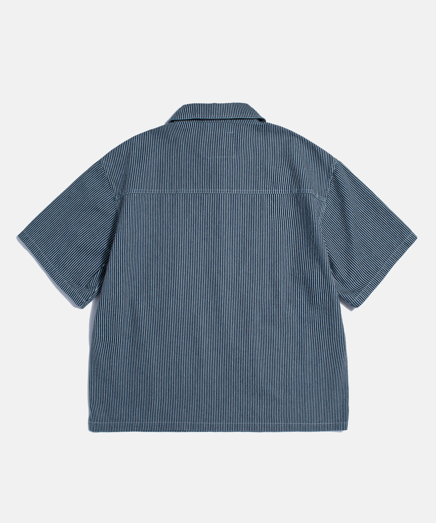 Hickory Half Zip Work Shirt Dark Indigo