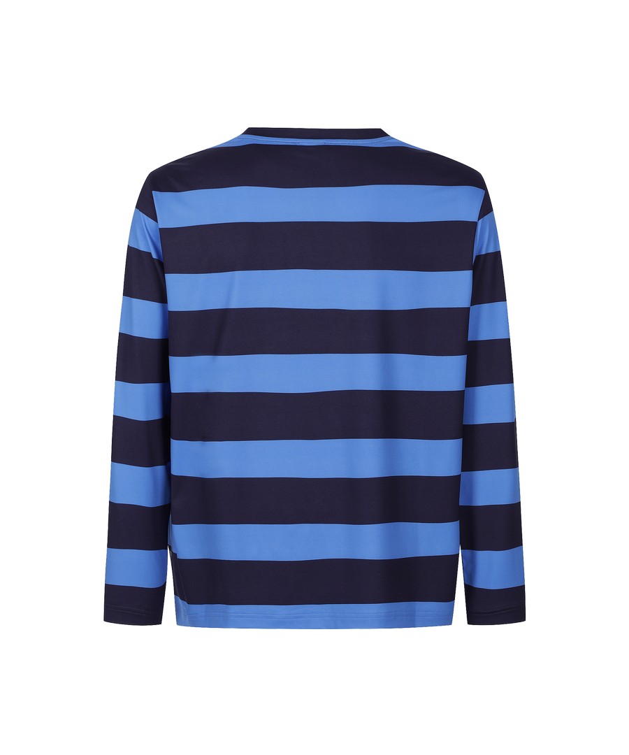 Ms Stripe Long-Sleeve Water T-shirt
