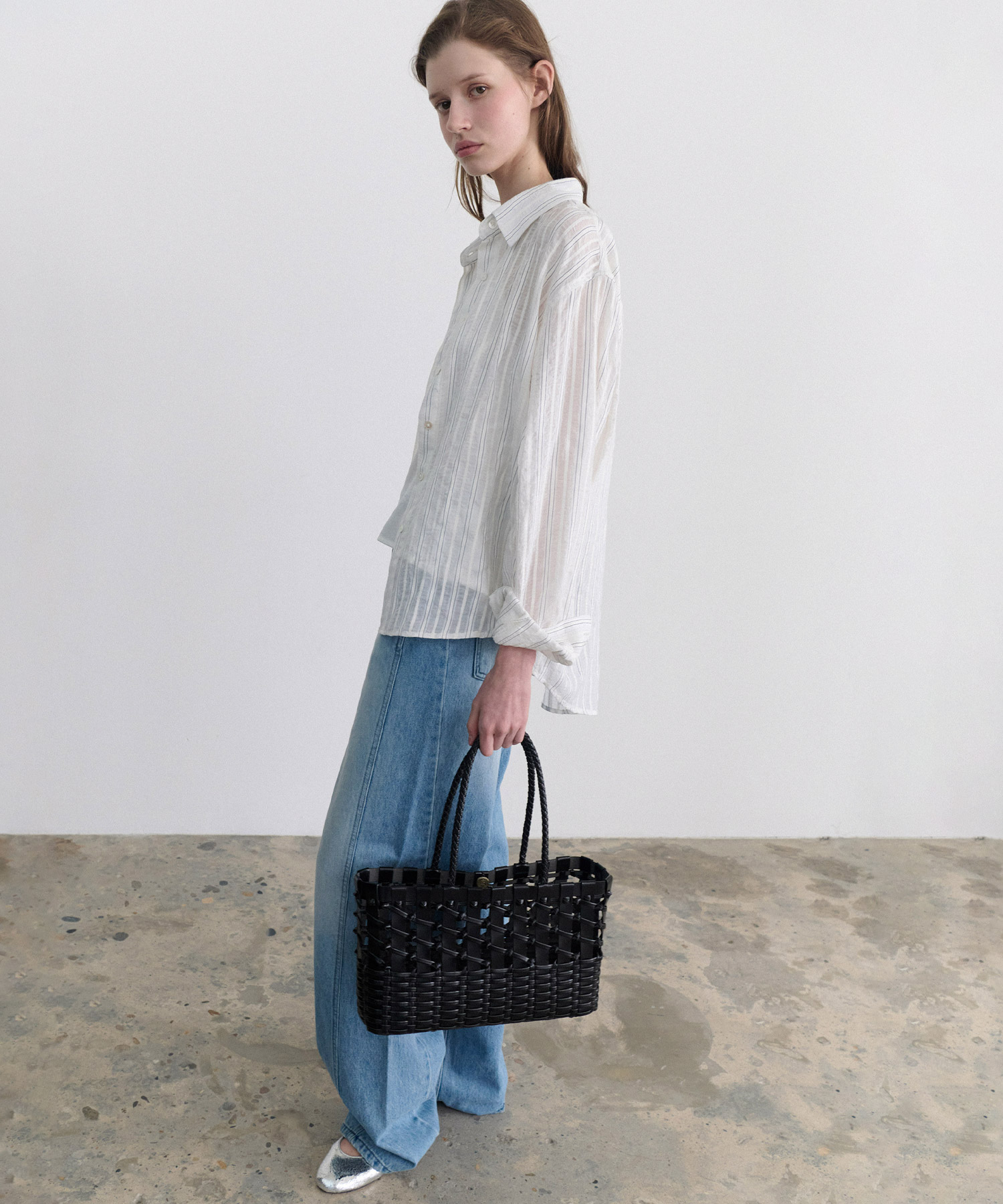 Cava weaving bag (black)