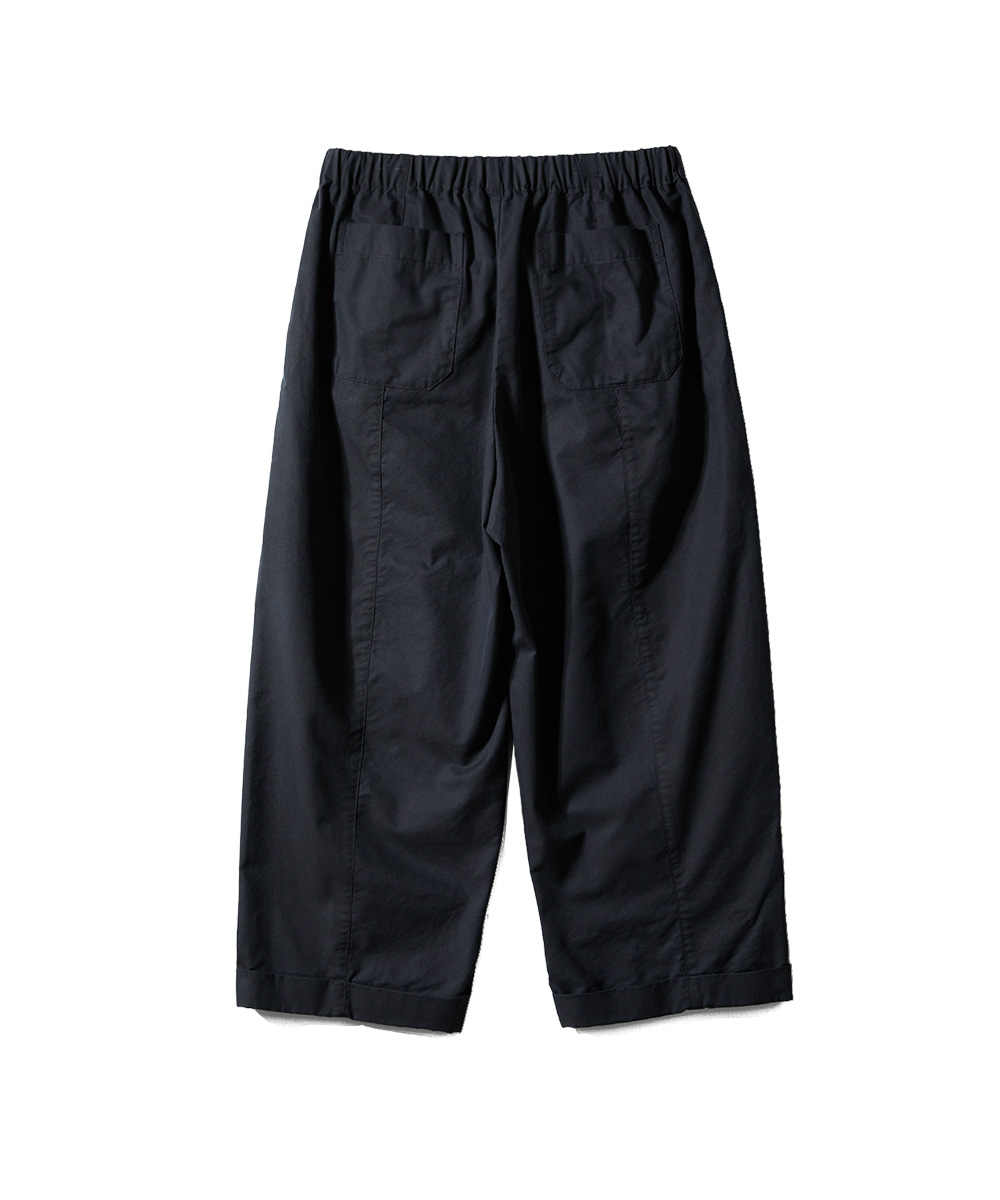 Blossom Curved Barrel Pants Black