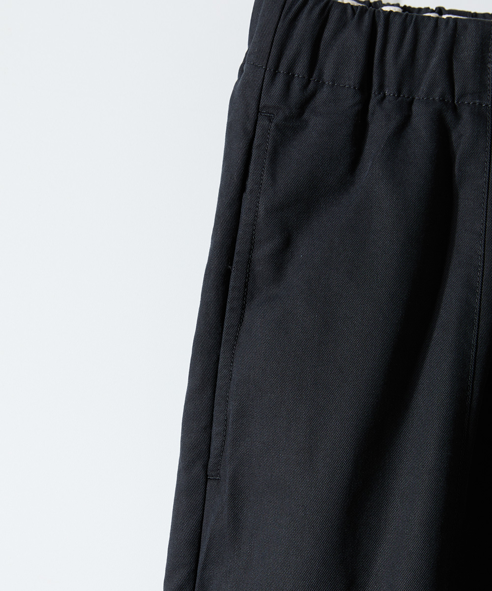 Blossom Curved Barrel Pants Black
