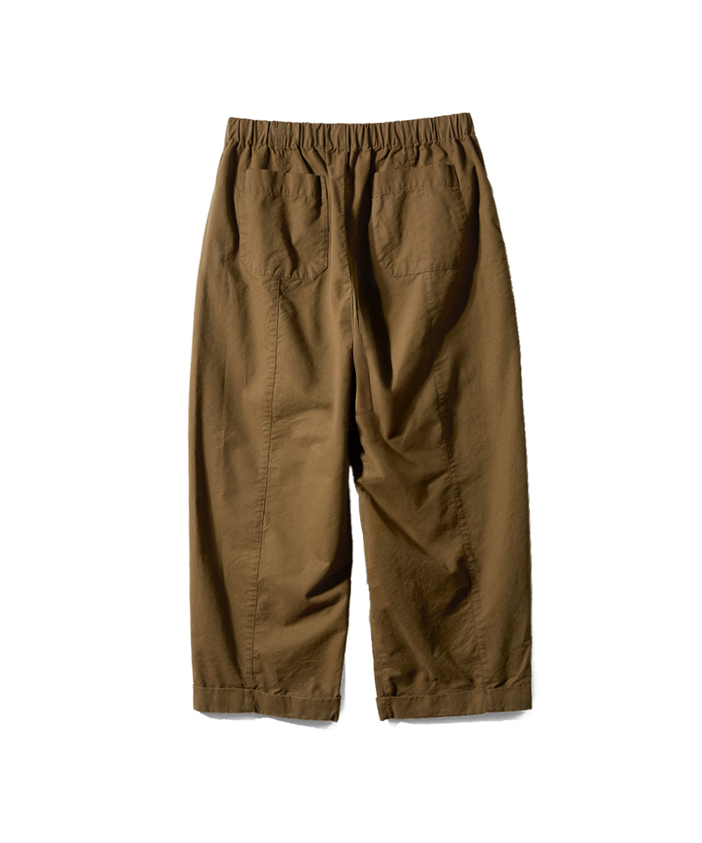 Blossom Curved Barrel Pants Pistachio