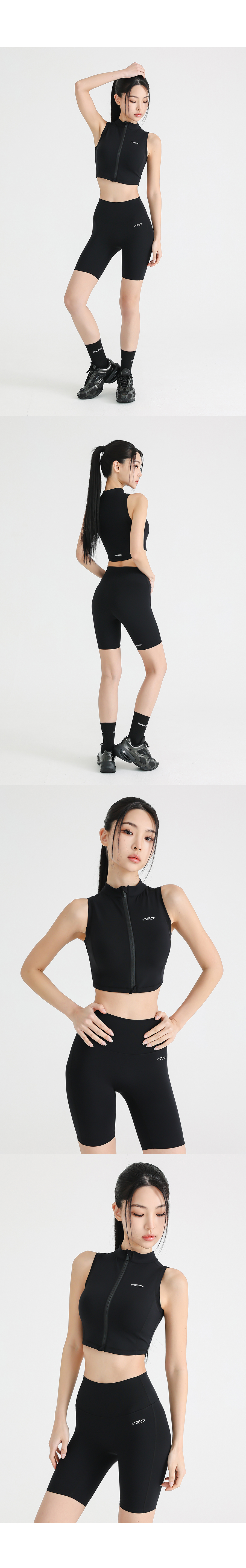 HIGH TENSION SYMBOL BIKER SHORTS 4 