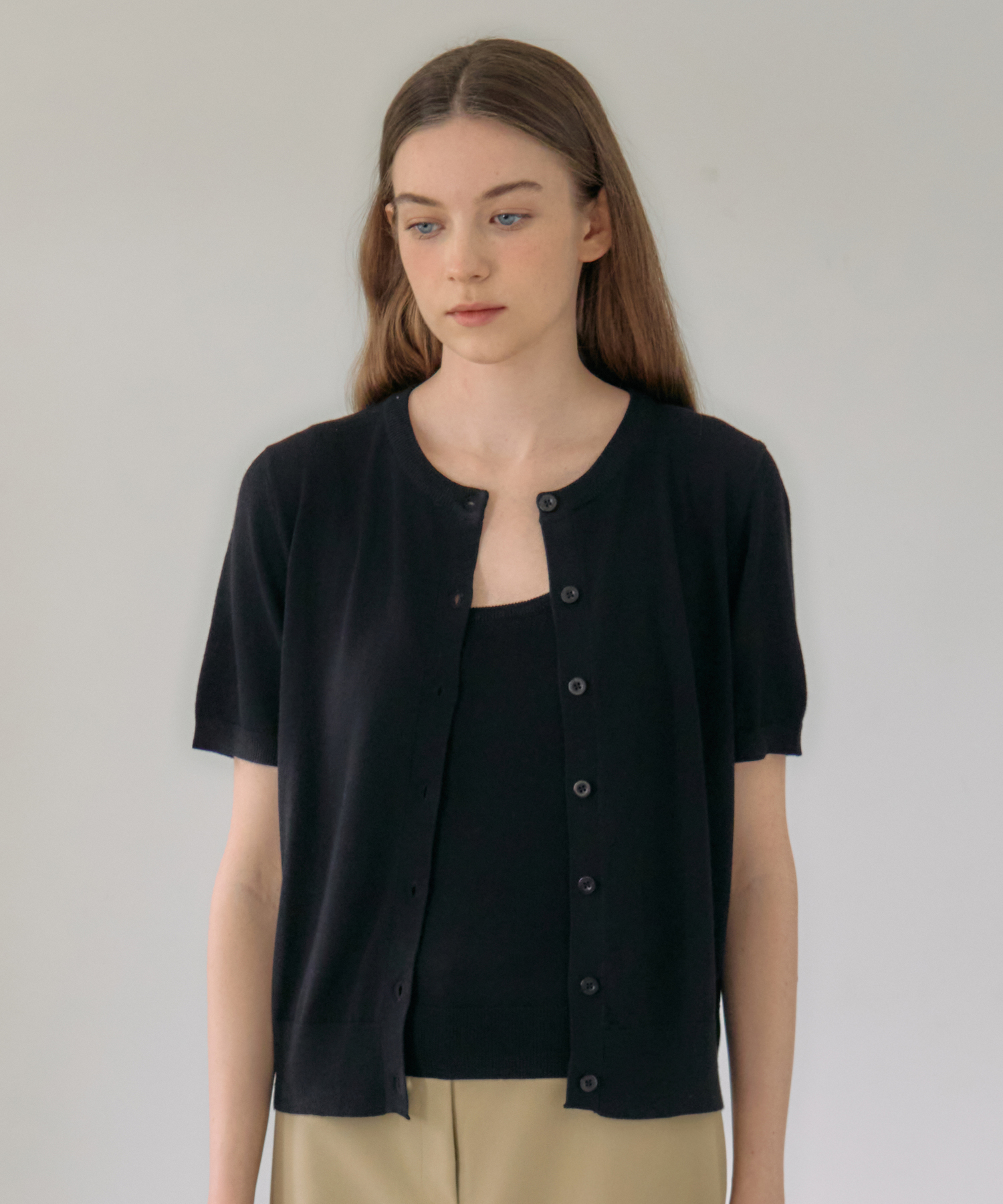 Pera Set-up Half Knit Ts_3Color