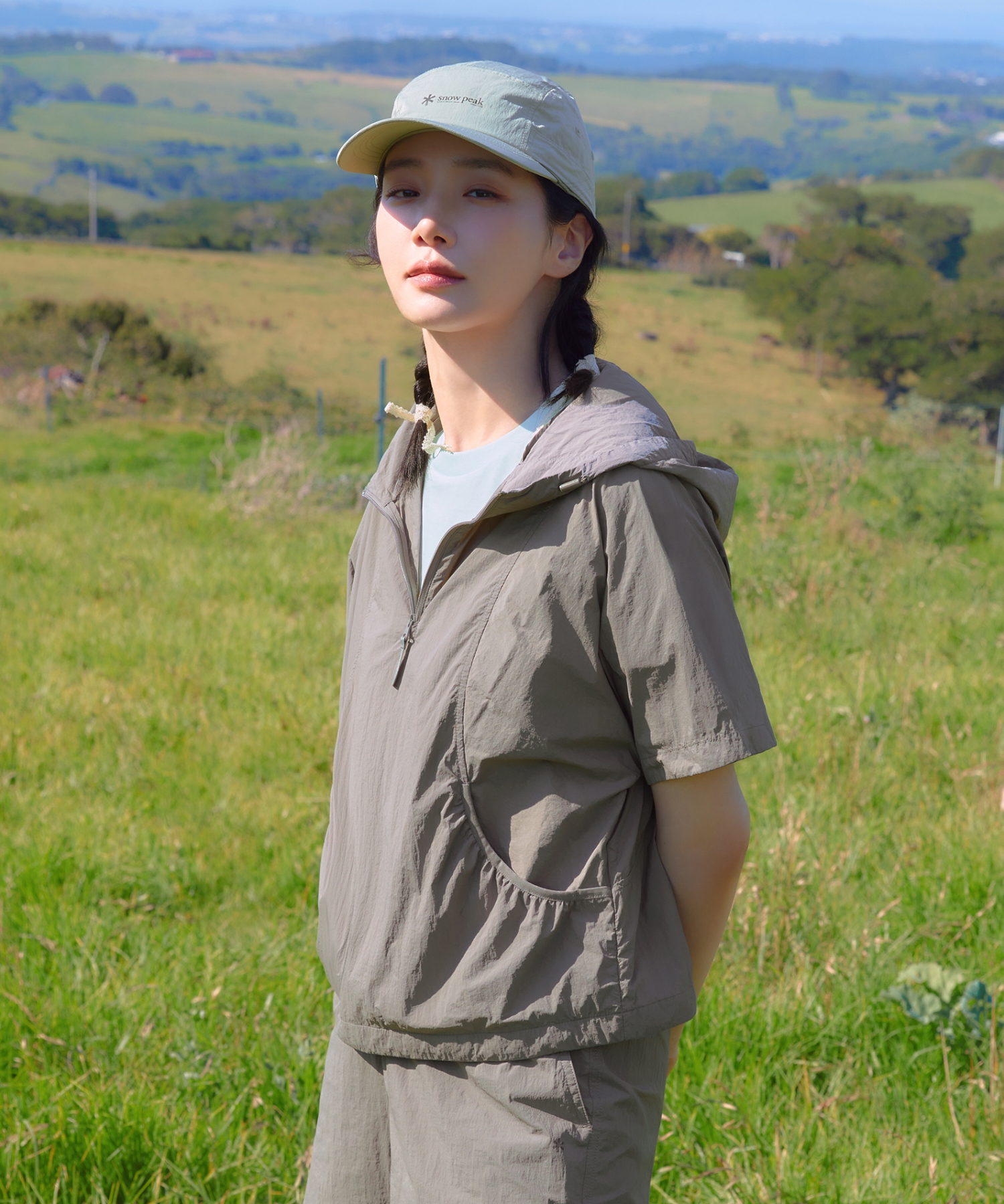 Легкий женский анорак Pico Sun Block (S26MWTAN77) Vintage Gray