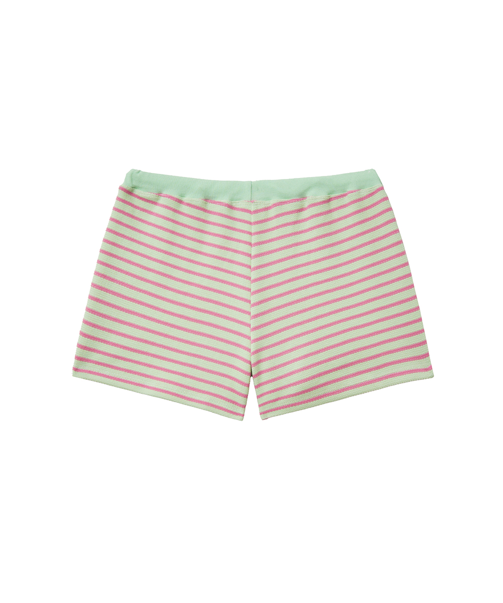 Stripe Micro Shorts Mint