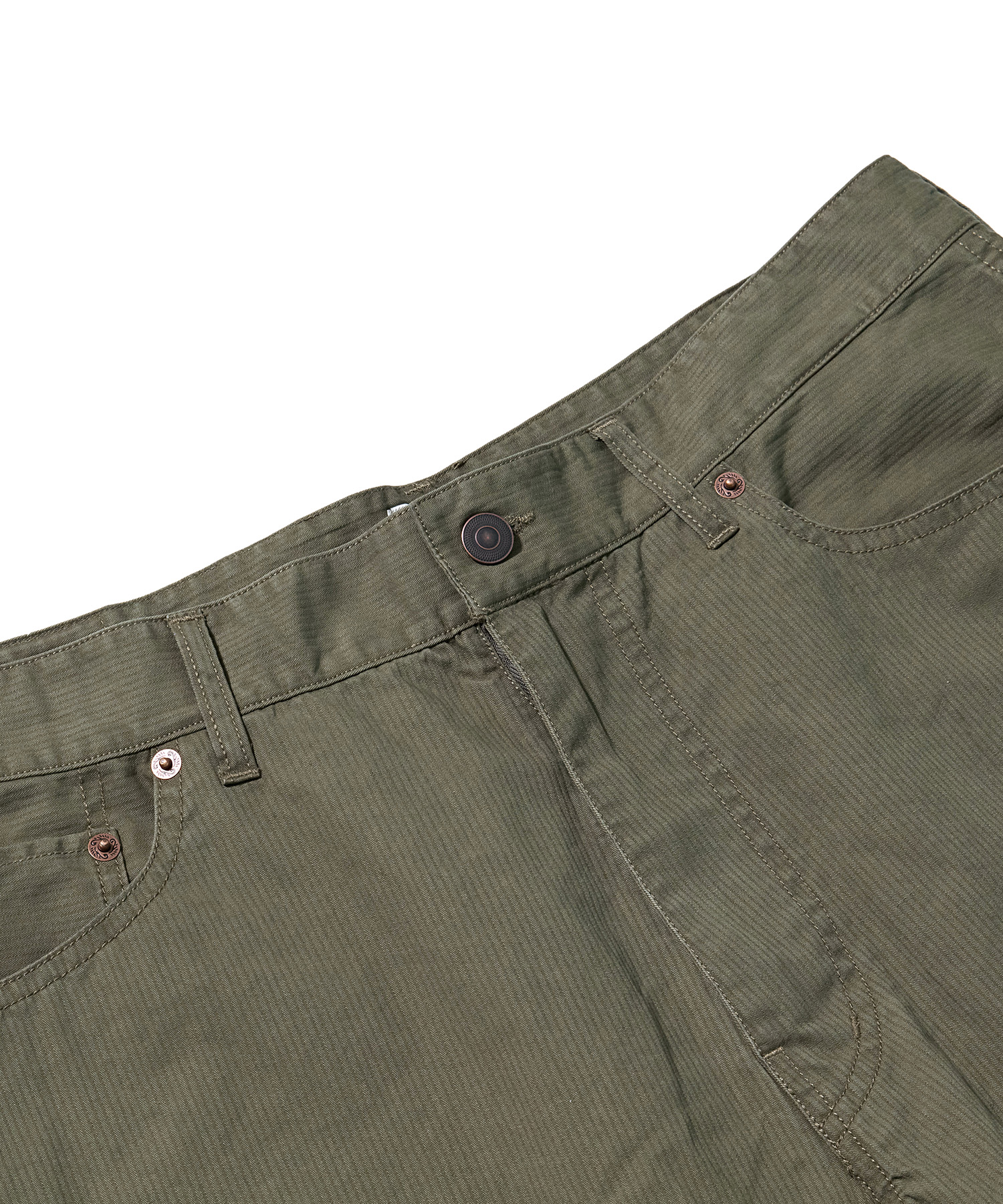[MOSAWON X ESFAI] 5 POCKET COTTON SHORTS (OLIVE)
