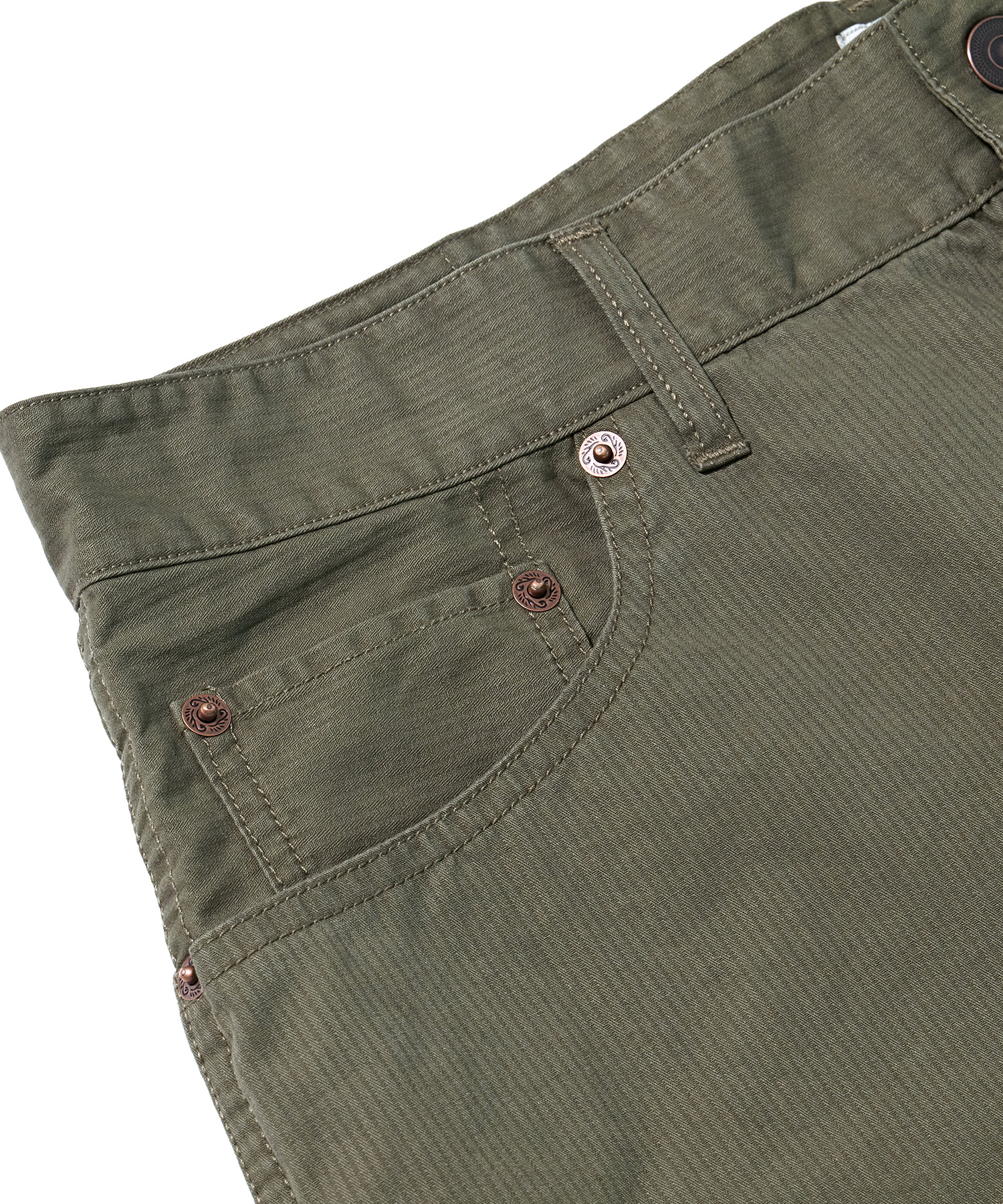 [MOSAWON X ESFAI] 5 POCKET COTTON SHORTS (OLIVE)