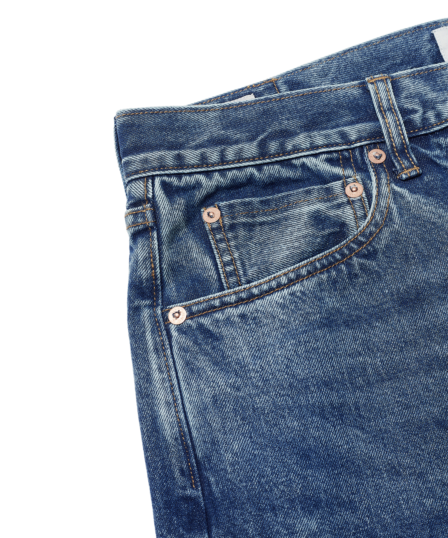 LOT.E01 DENIM PANTS (MID BLUE)