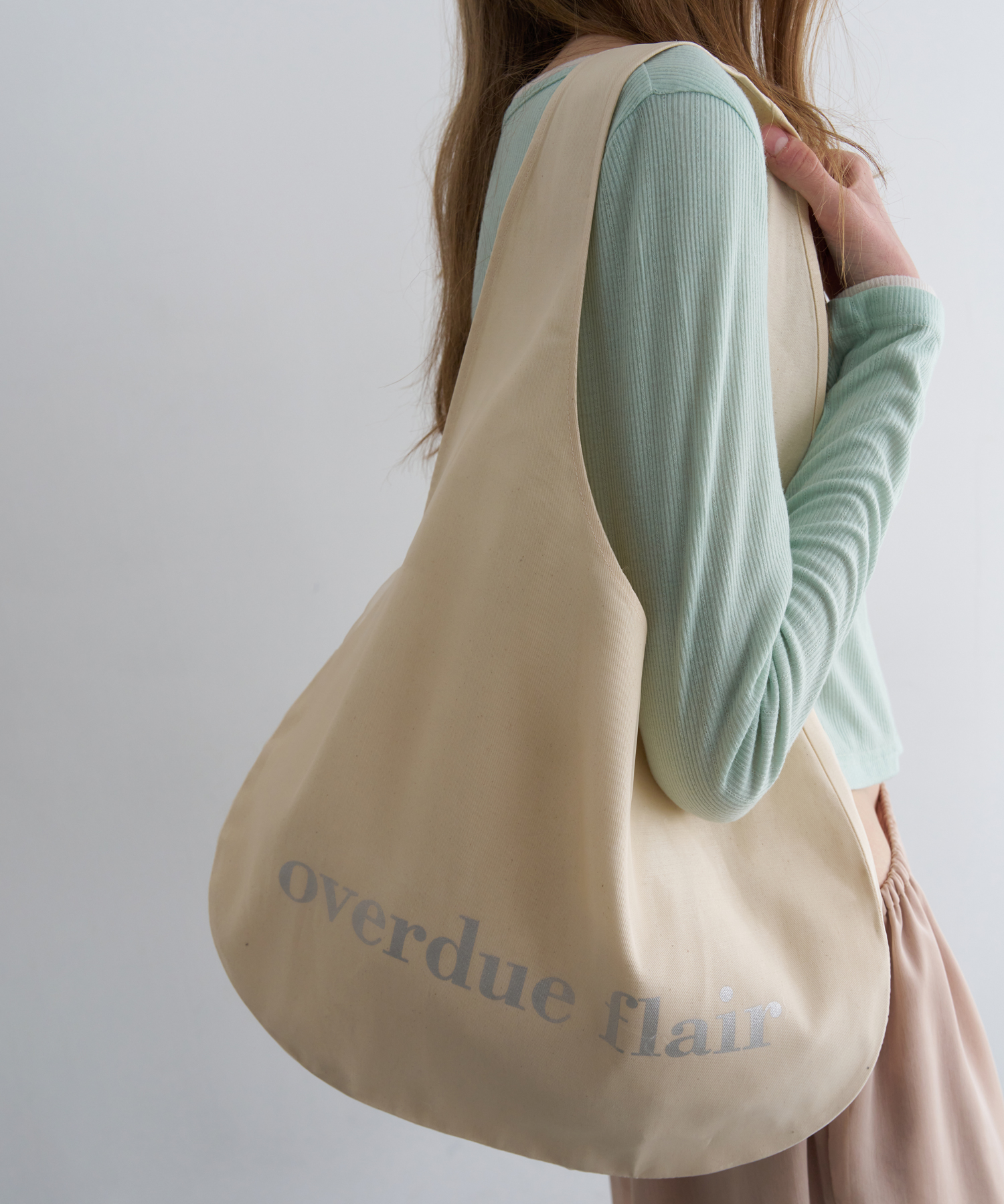ORGANZA LAYERING ECO BAG_BUTTER