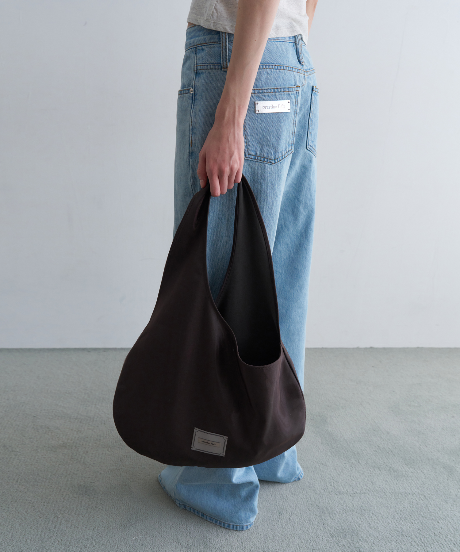 ORGANZA LAYERING ECO BAG_CHARCOAL