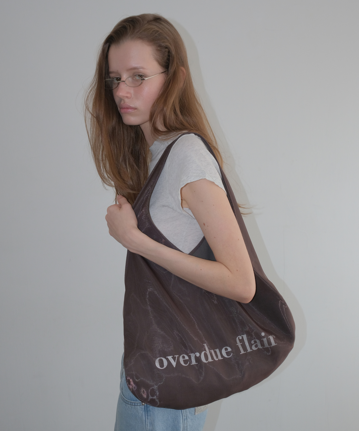 ORGANZA LAYERING ECO BAG_CHARCOAL