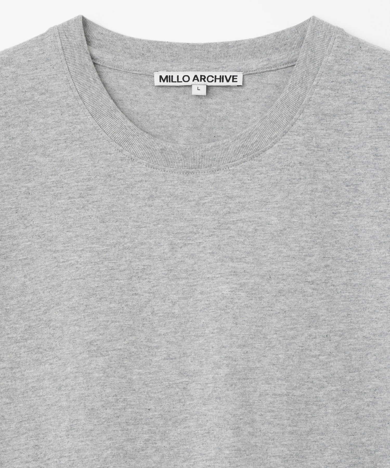 Original Cotton T-Shirt [Melange Gray]