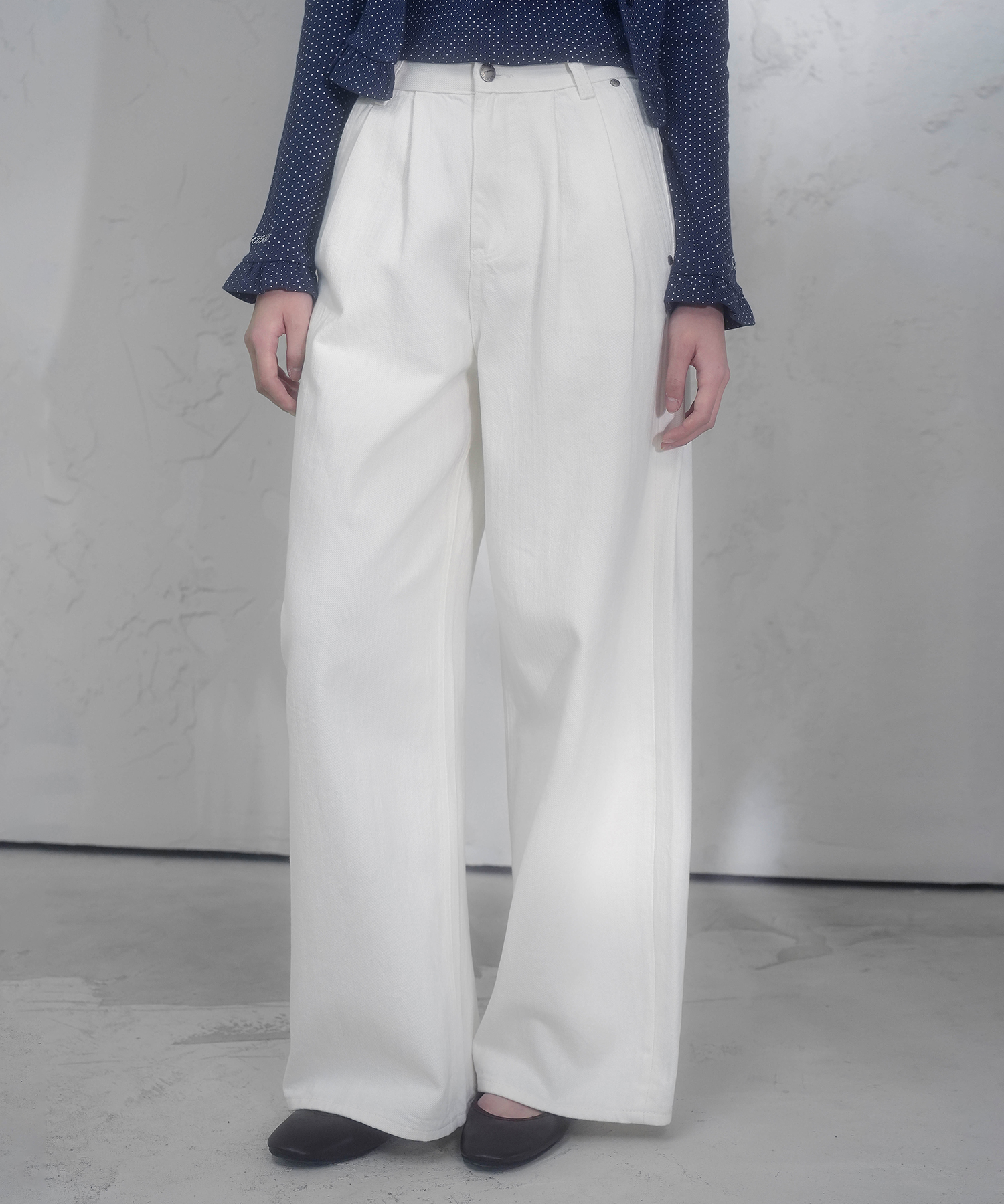 Jours Two-Tuck Pants_3Colors