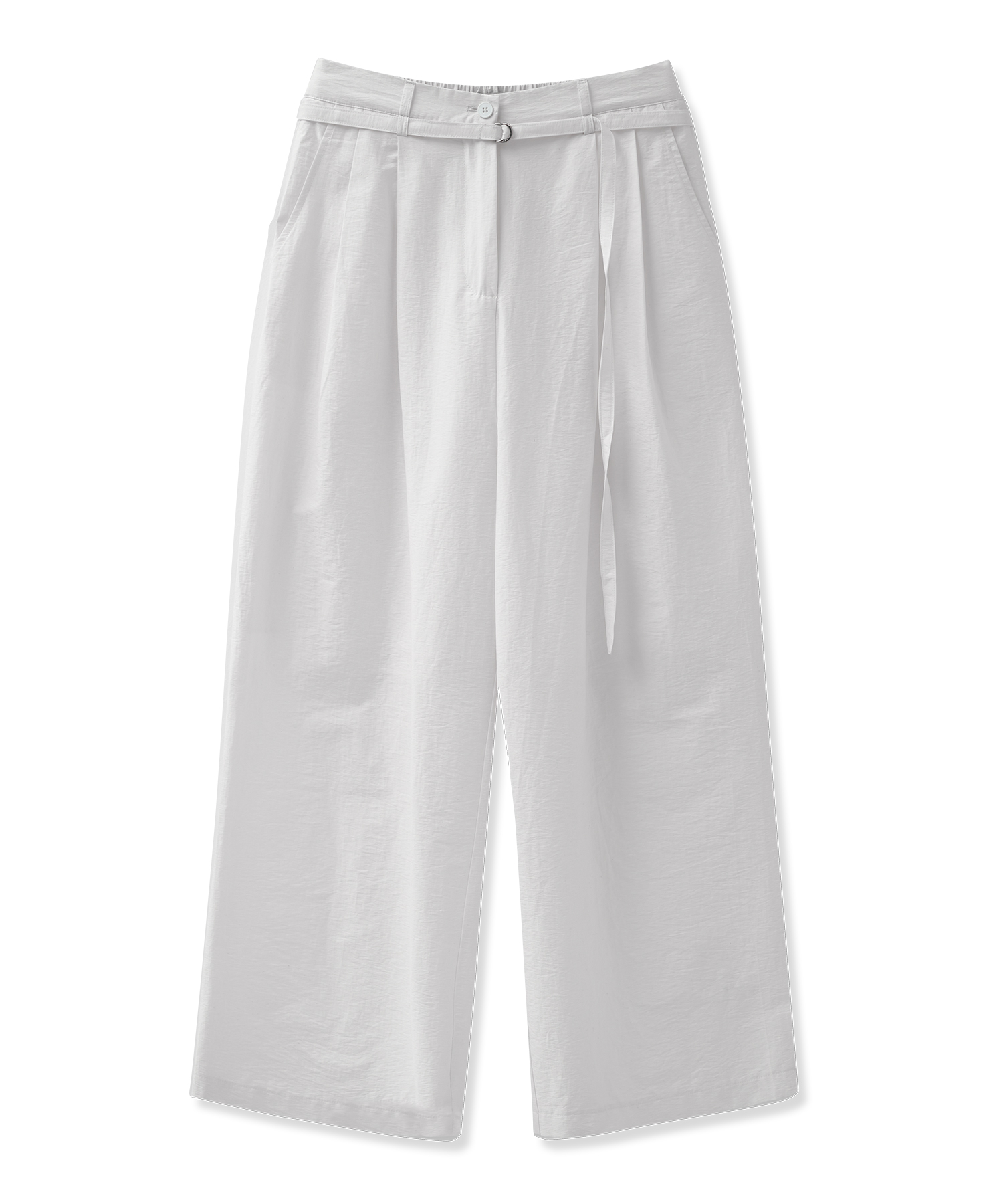 Idylle Tuck Belted Pants_3Colors