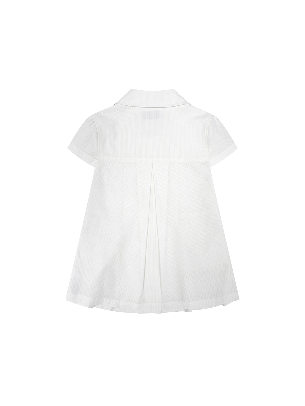 полукуртка с круглым воротником [WHITE]