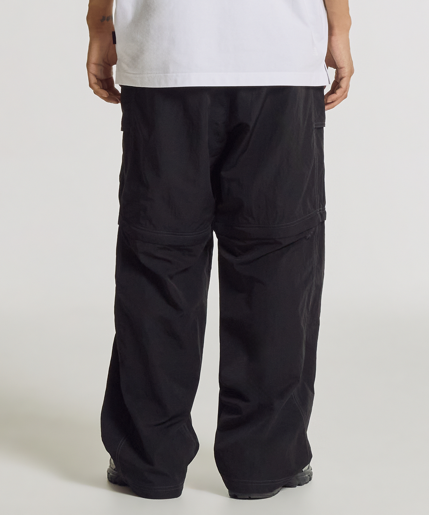 NBNTG31623 / Брюки-трансформеры UNI Sunny Rainy (BLACK)