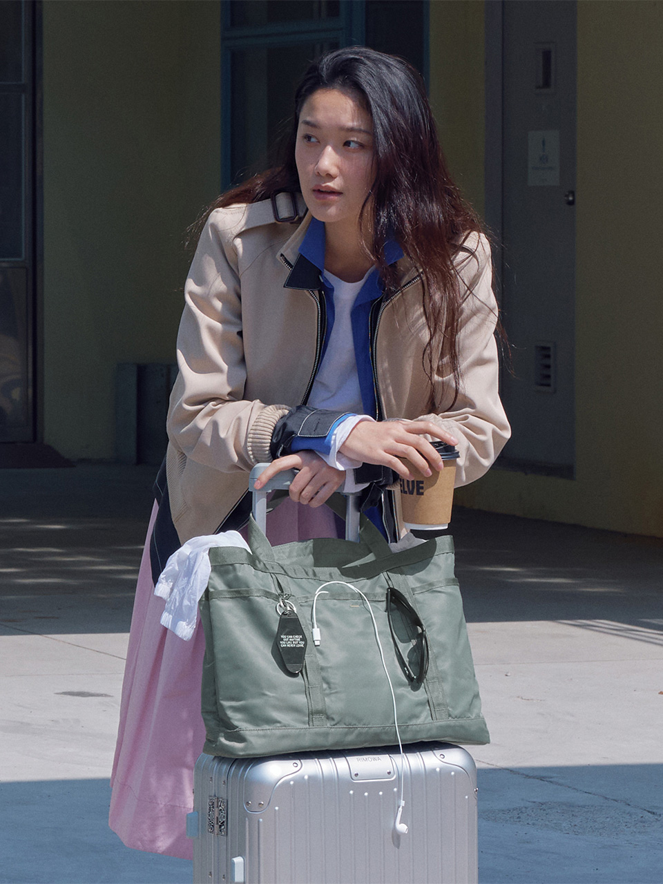 stacey daytrip легкий shopper xm grey