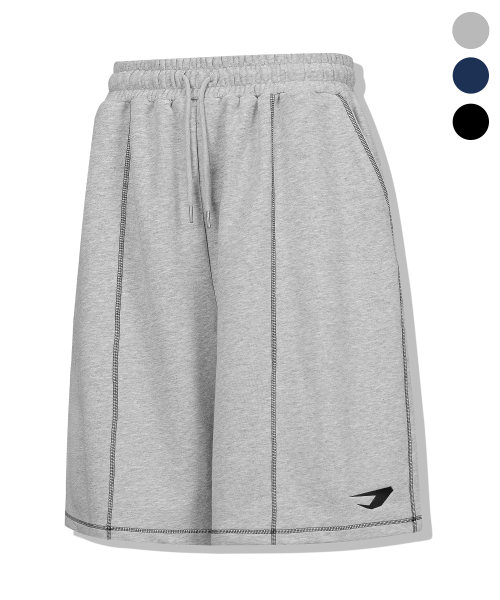 Overlock STITCH Sweat Bermuda Shorts_3color thumbnail 7