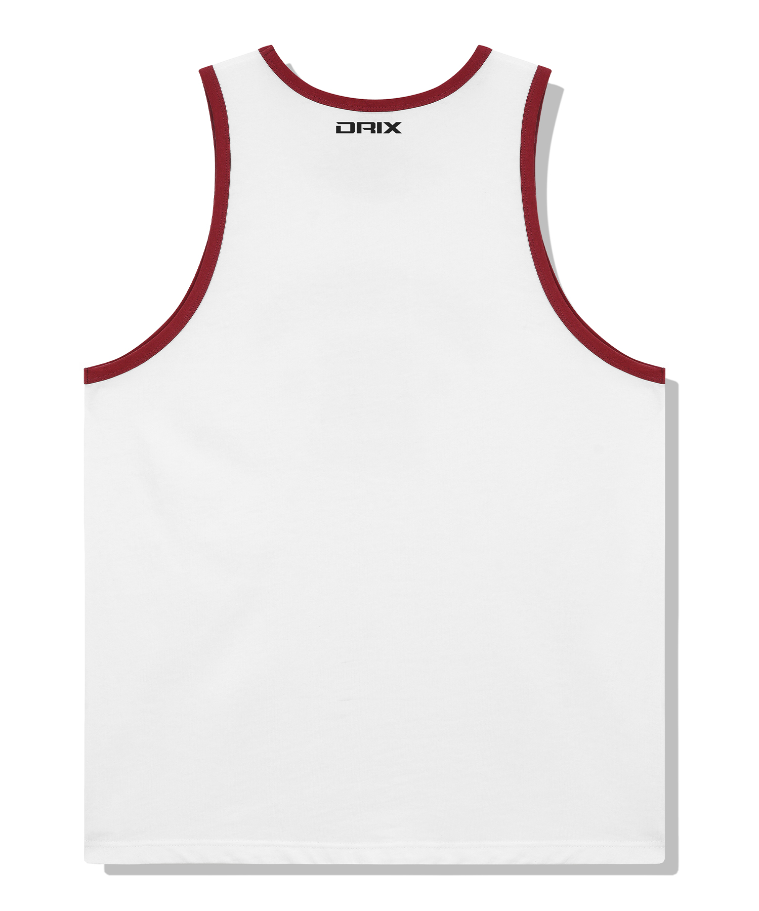 ringer graphic overfit sleeveless_white