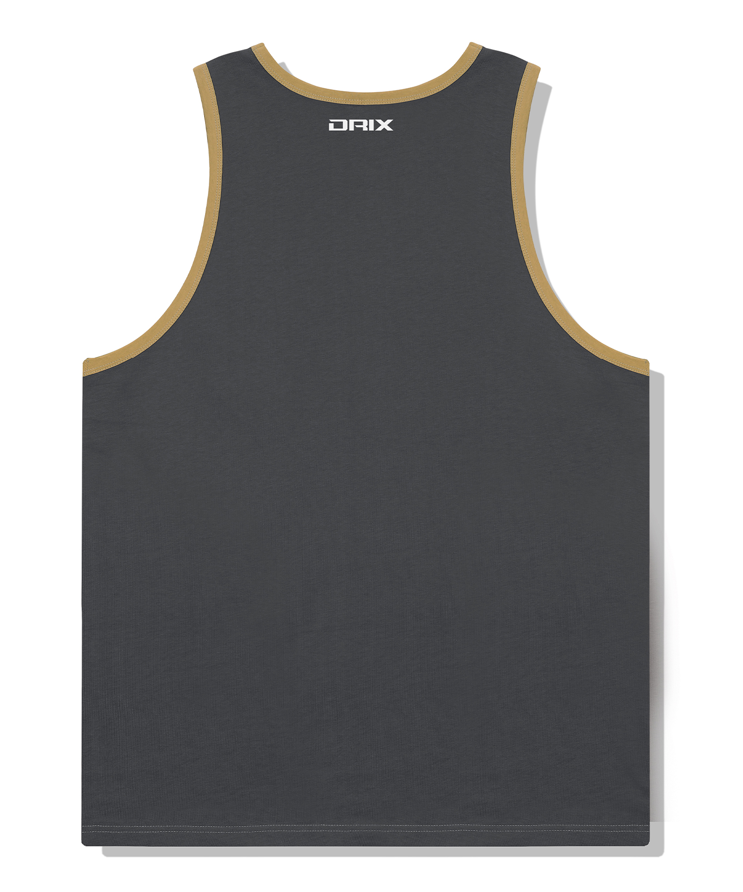 ringer graphic overfit sleeveless_charcoal