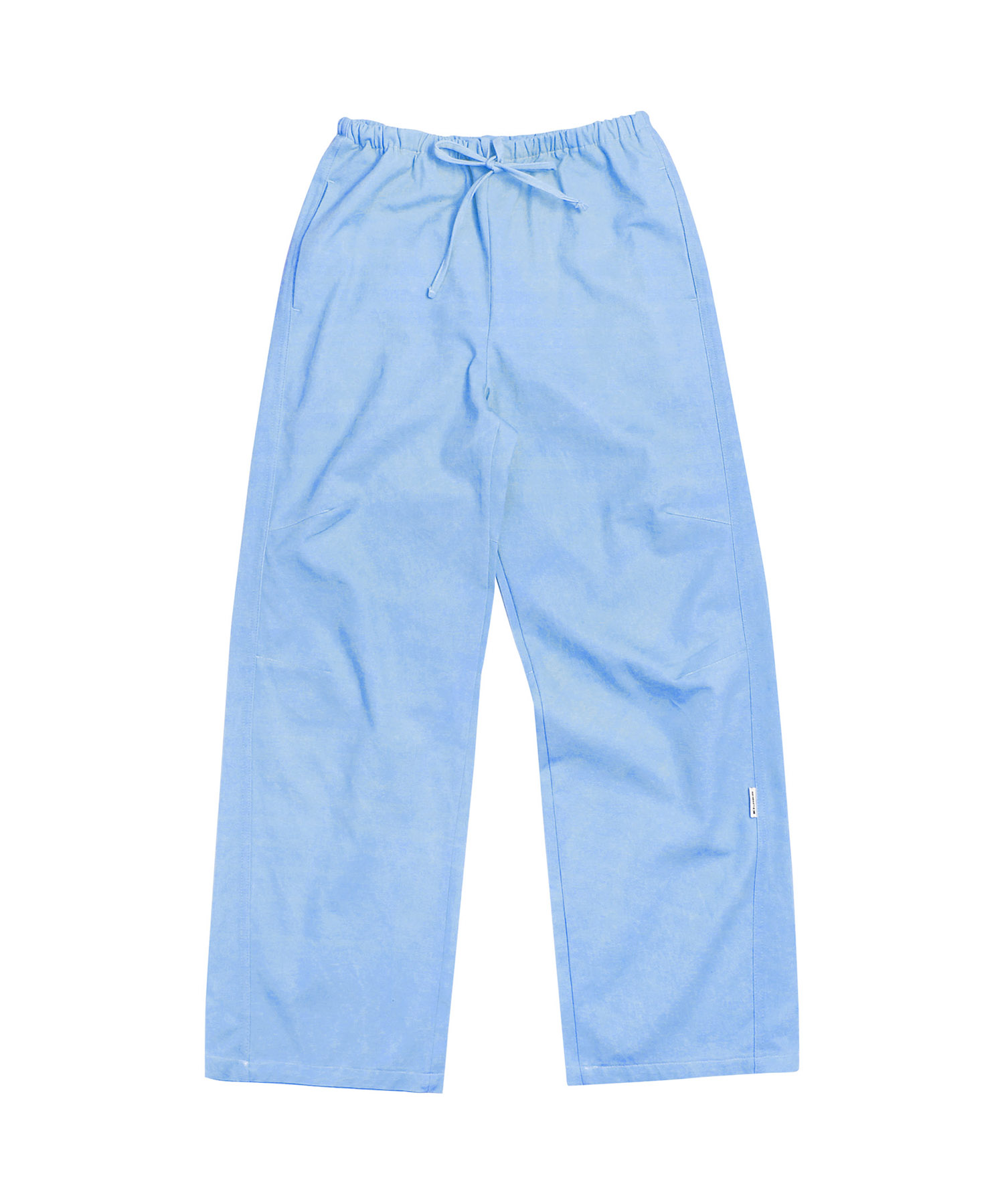 Ke613. move pigment wide pants sky blue