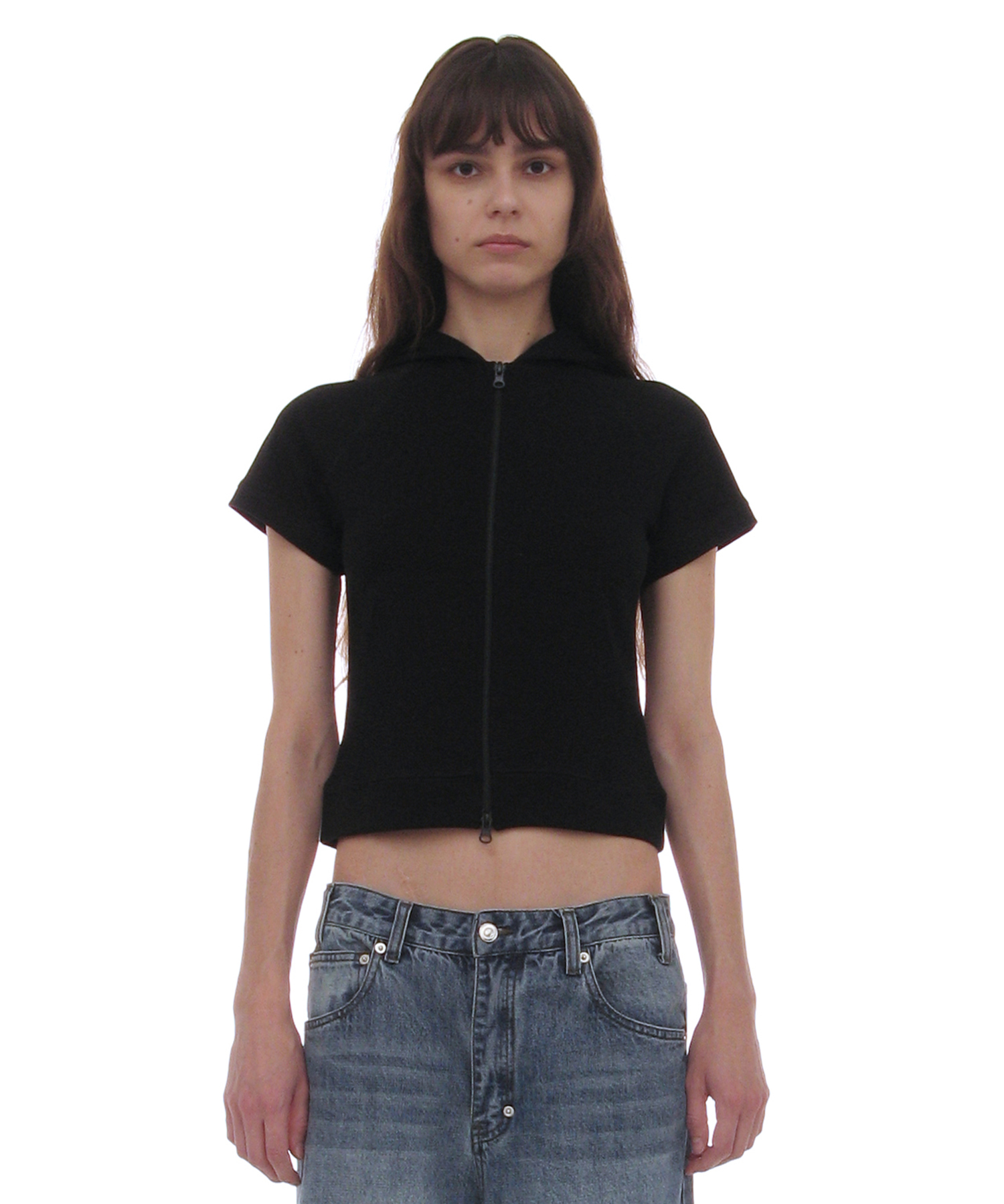 Pwc short sleeve hoodie zip-up_9color