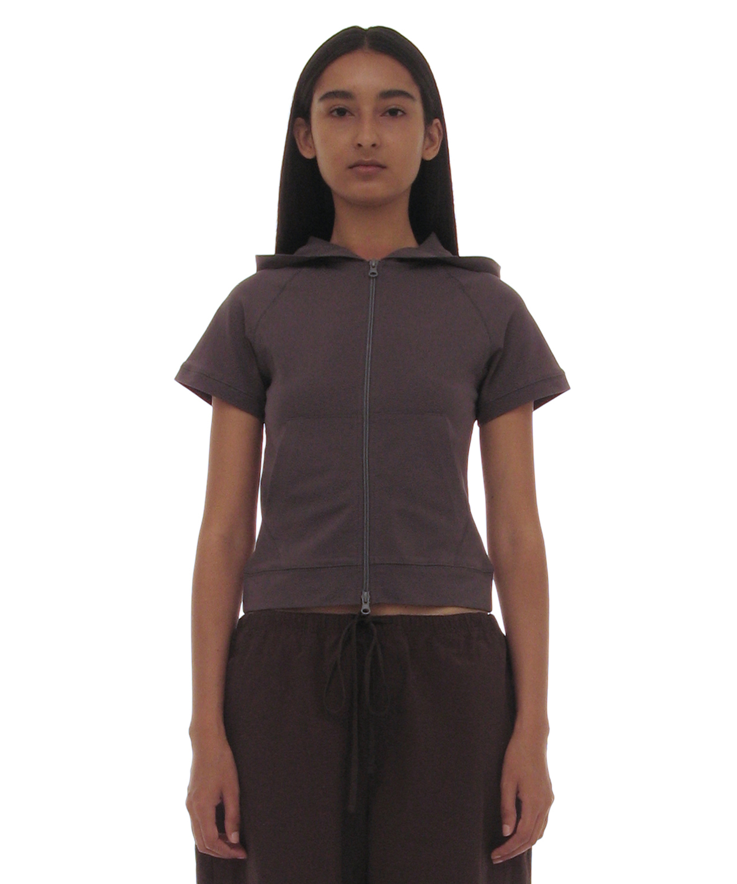 Pwc short sleeve hoodie zip-up_9color